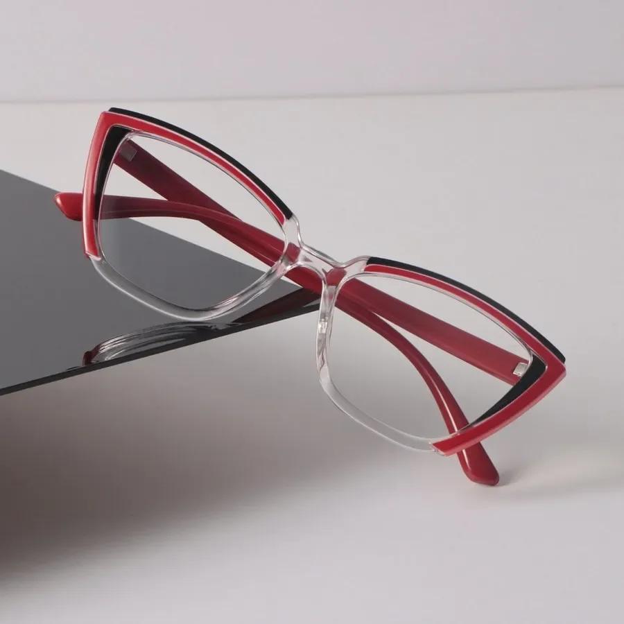 Minimalist Trendy Transparent Glasses Retro Cat Eye Frame Eyeglass Women Men Retro Clear Lens Frame Glasses Oculos