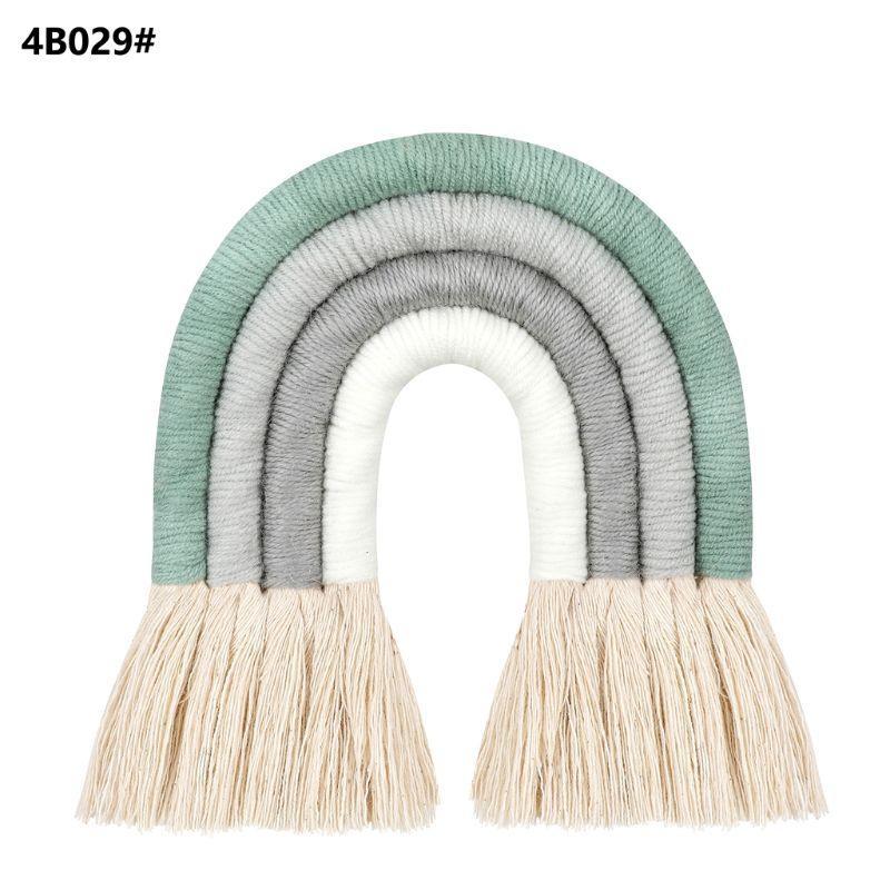  Rainbow Macrame Wall Hanging for Nursery and Home Decoration Delightful Present