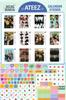 ATEEZ Merchandise Large Wall Calendar 2026 Calendar Sticker Set (Reiwa 8) + K-POP