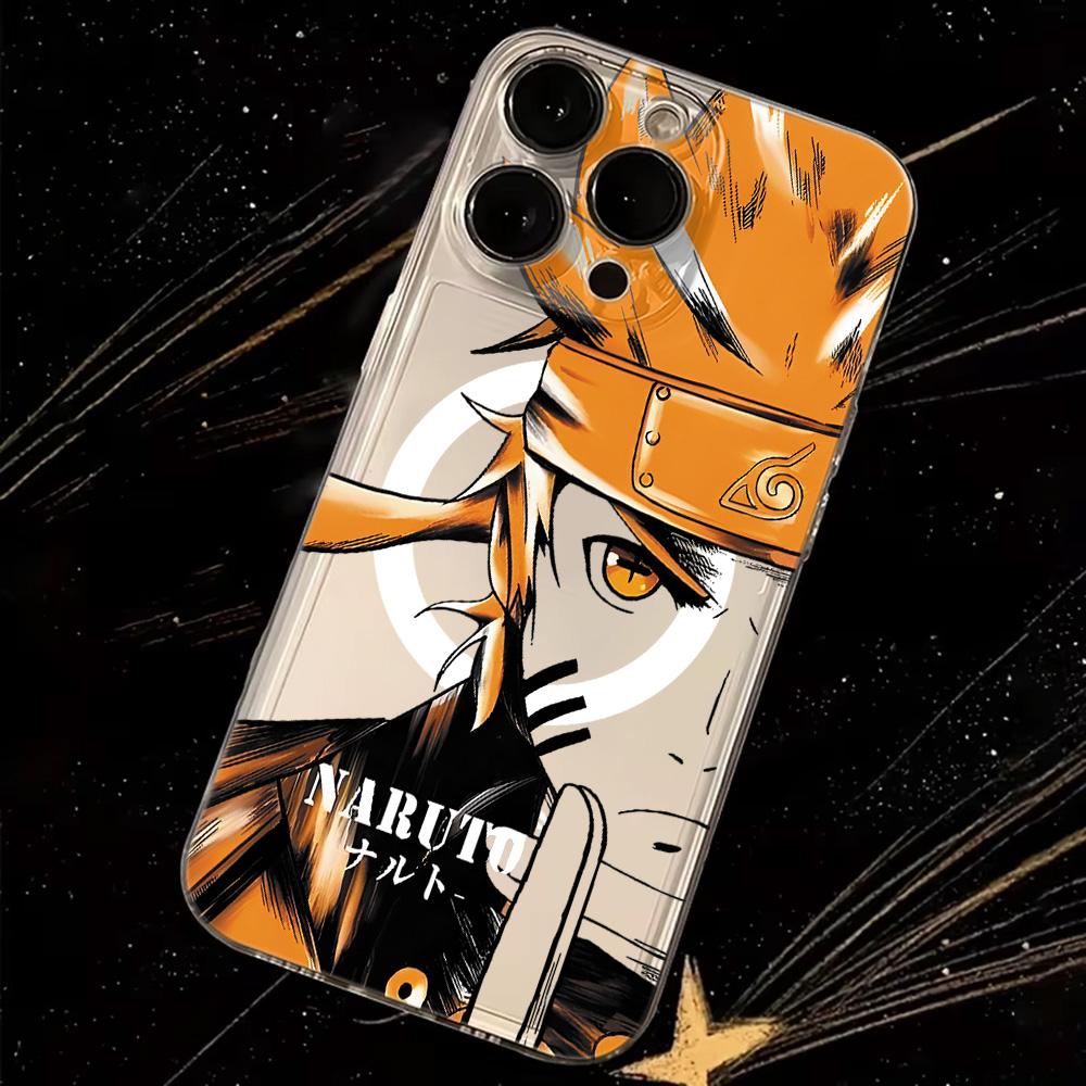 Cool Anime N-Narutos Magnetic Phone Case for Samsung Galaxy S25 S24 S23 S22 S21 S20 FE Edge Plus Ultra 5G Soft Clear TPU