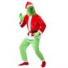Santa's Green Monster Party Performance Costume Elf-themed Roleplay Outfit 
