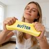 Butter Stick Shaped Stress Relief Toy Soft Squeezable Material 13 5cm Realistic Design for Desk Decoration and Play