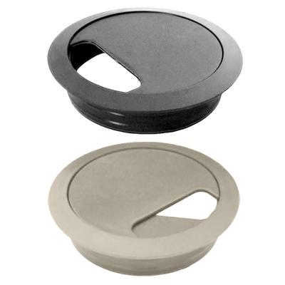 Passacavo da Scrivania per Computer da 80mm, Tappo per Foro Cavi sulla Superficie del Tavolo