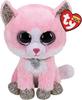 Ty Fiona Pink Cat Beanie Boo - Reg