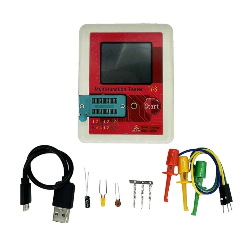 

Capacitor Resistor Transistors Triode Tester Inductance Capacitance Resistance Meter NPN MOS 1
