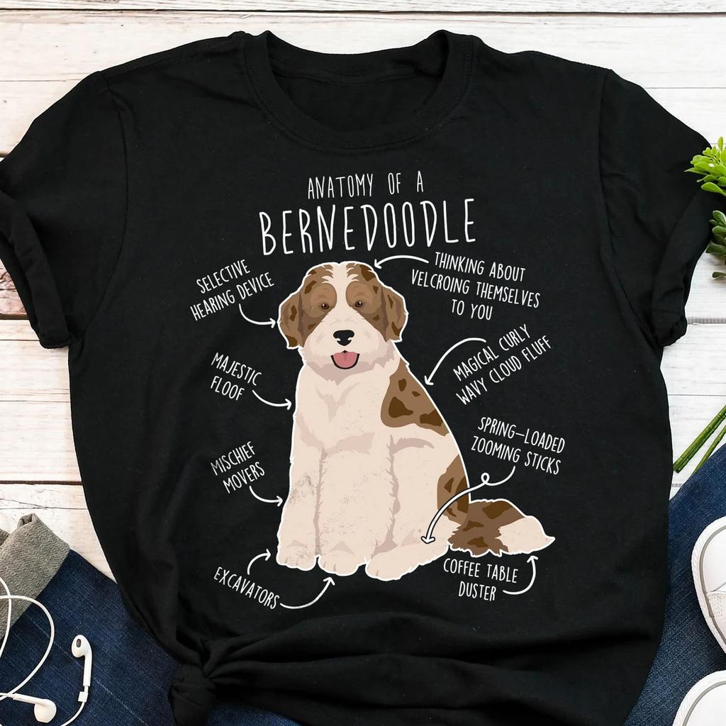Bernese Mountain Dog Shirt Women Unisex Funny Dog Lover Gift Cute Berner Tshirt Pet Tee Dog Mom Dad Gift for Him Her