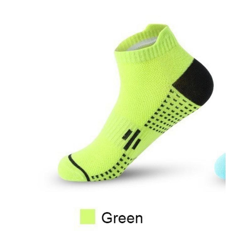 Men's Spring and Summer Outdoor Running Sports Sweat Absorbing Breathable Mesh Socks