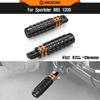 For Harley Sportster 1200 Custom XL1200C 2014-2018 Passenger Footpeg Iron 883 1200 XL883N XL1200NS Sportster 883 Roadster XL883R