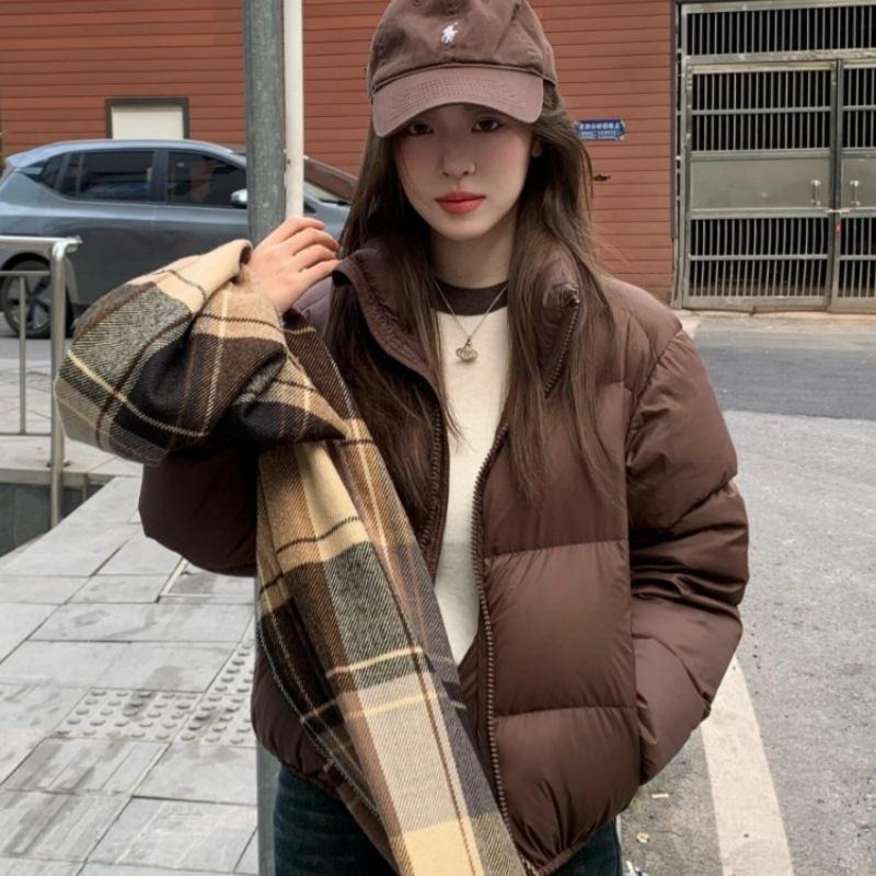 New cotton clothes women's winter short loose thickened casual jacket trendy small cotton clothes cotton clothes