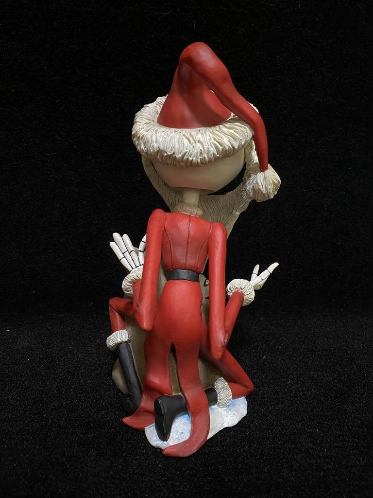 [USED] Nightmare Before Christmas Santa Jack Head Knocker Figure