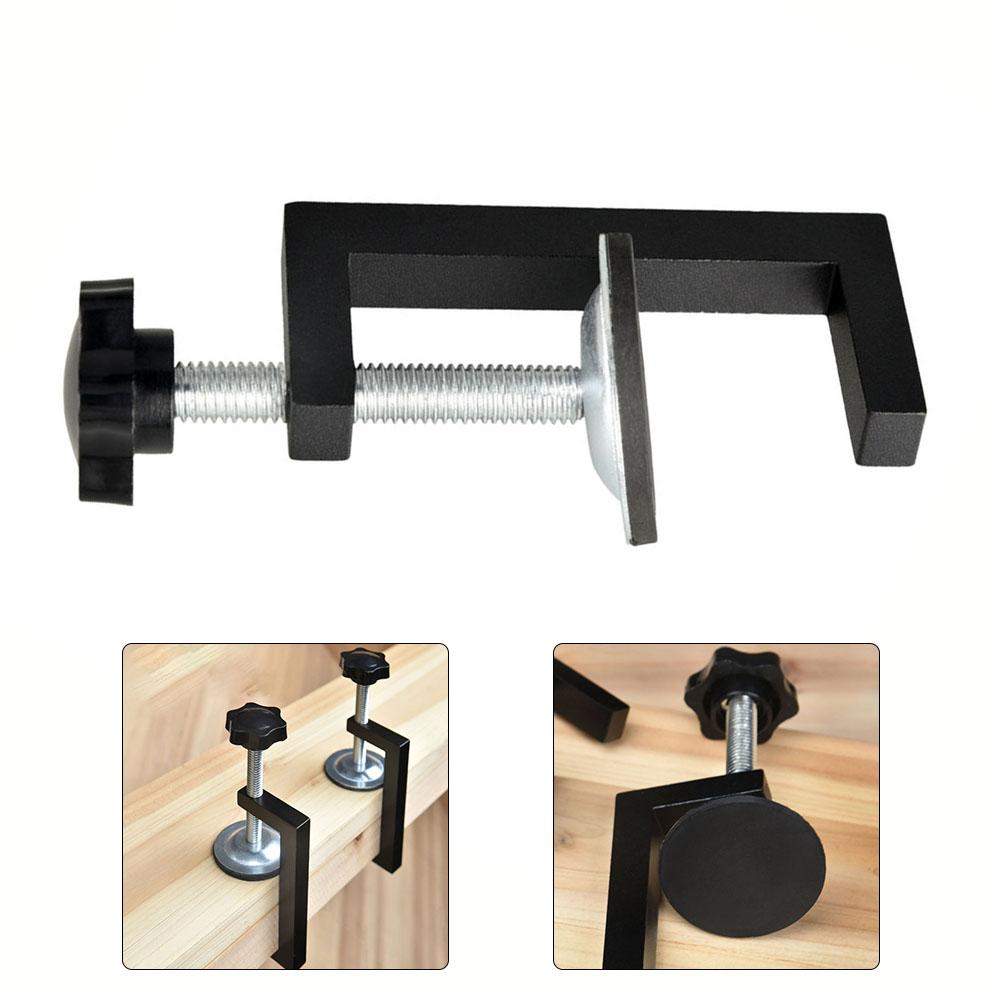 10-57mm Reversed Woodworking Clamp C-Clamp For Wood Plastic Cutting Drilling G-type Clamp Woodworking Fixture Clamping Device
