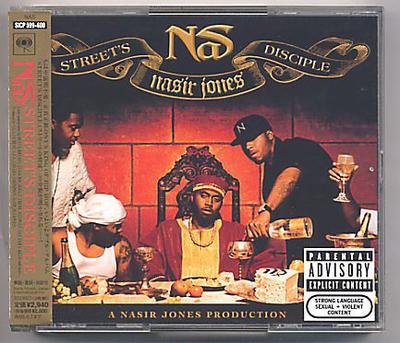 CD NAS - STREET DISCIPLE SICP599600 Sony Records In 2004 Japan Rap & Hip-Hop/R&B Used