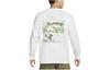 Nike ACG T Shirts Men's White Crew Neck Moderate Straight Fit FQ3728-121