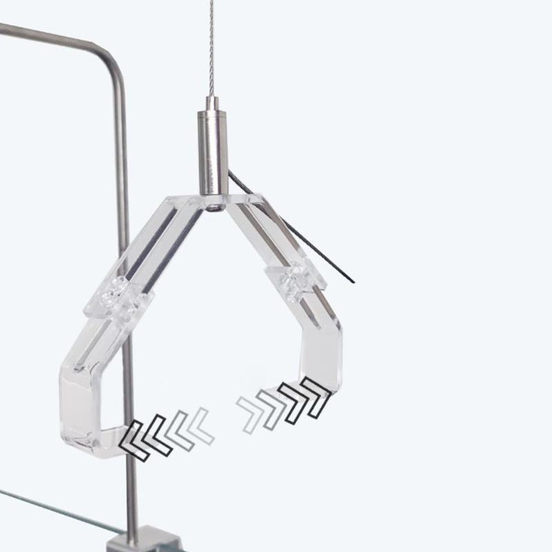 Universal Fish Tanks Lamp Mounting Frame Simple Installation Durability Aluminum Aquariums Light Support