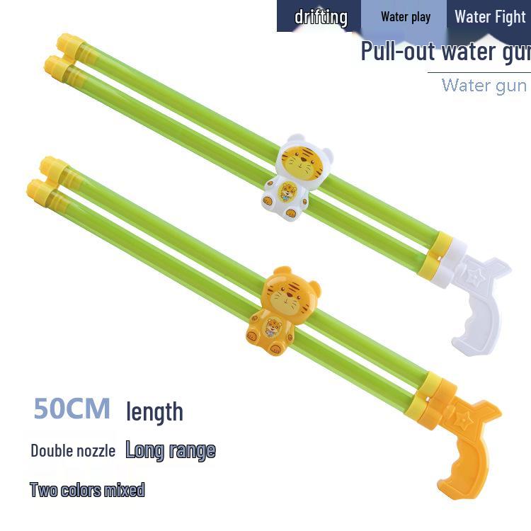 Multi-Hole Water Cannon Toy for Beach Play