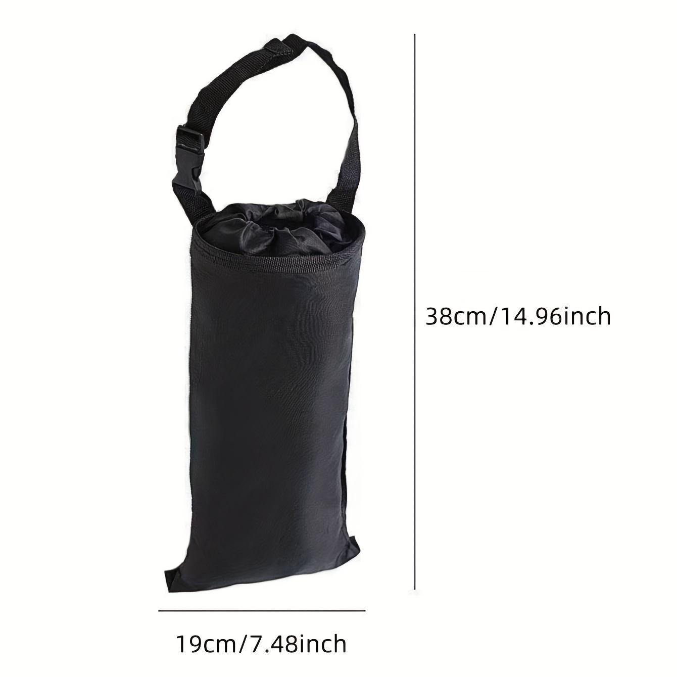 

Universal Car Trash Bag, Hanging Foldable Vehicle Garbage Bag for Seat Headrest, Daily Car Trash Storage, Car Organizer чорний
