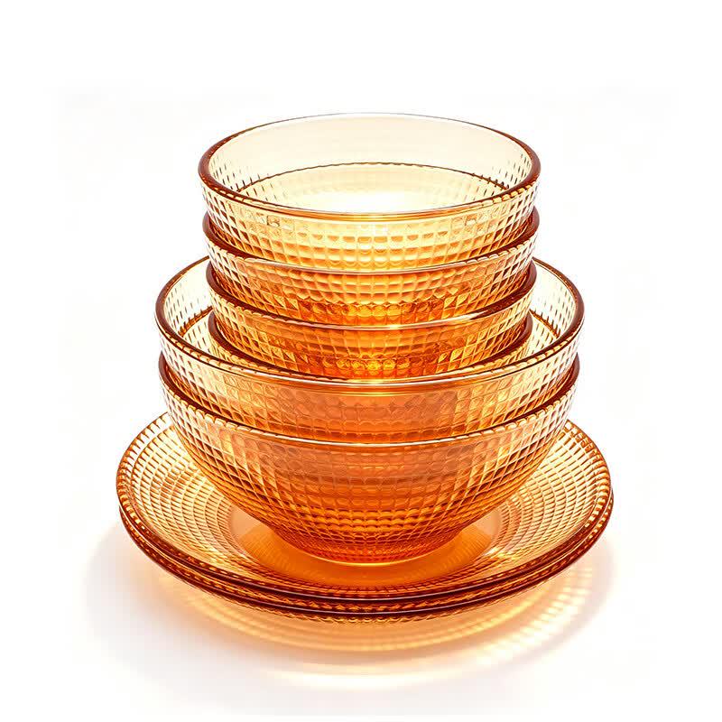 Dayhouse Amber Galaxy 8-Piece Tableware Set
