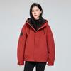 High-end jacket down jacket for men and women winter thickened white duck down casual hooded fashion couple coat