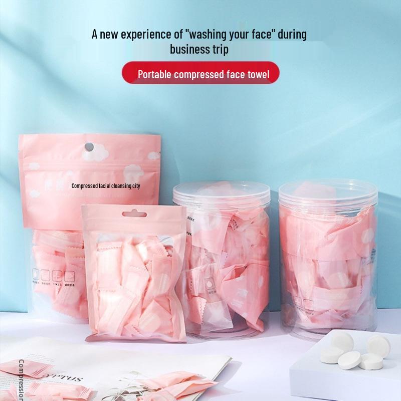 Disposable Compressed Travel Facial Cleansing Towel