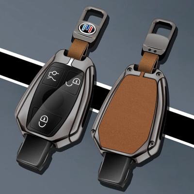 Zinc Alloy Car Remote Key Case Cover Shell Fob for Mercedes Benz A B C E Class GLA CLA GLC CLS W204 W221 W205 W176 W212 W463 AMG