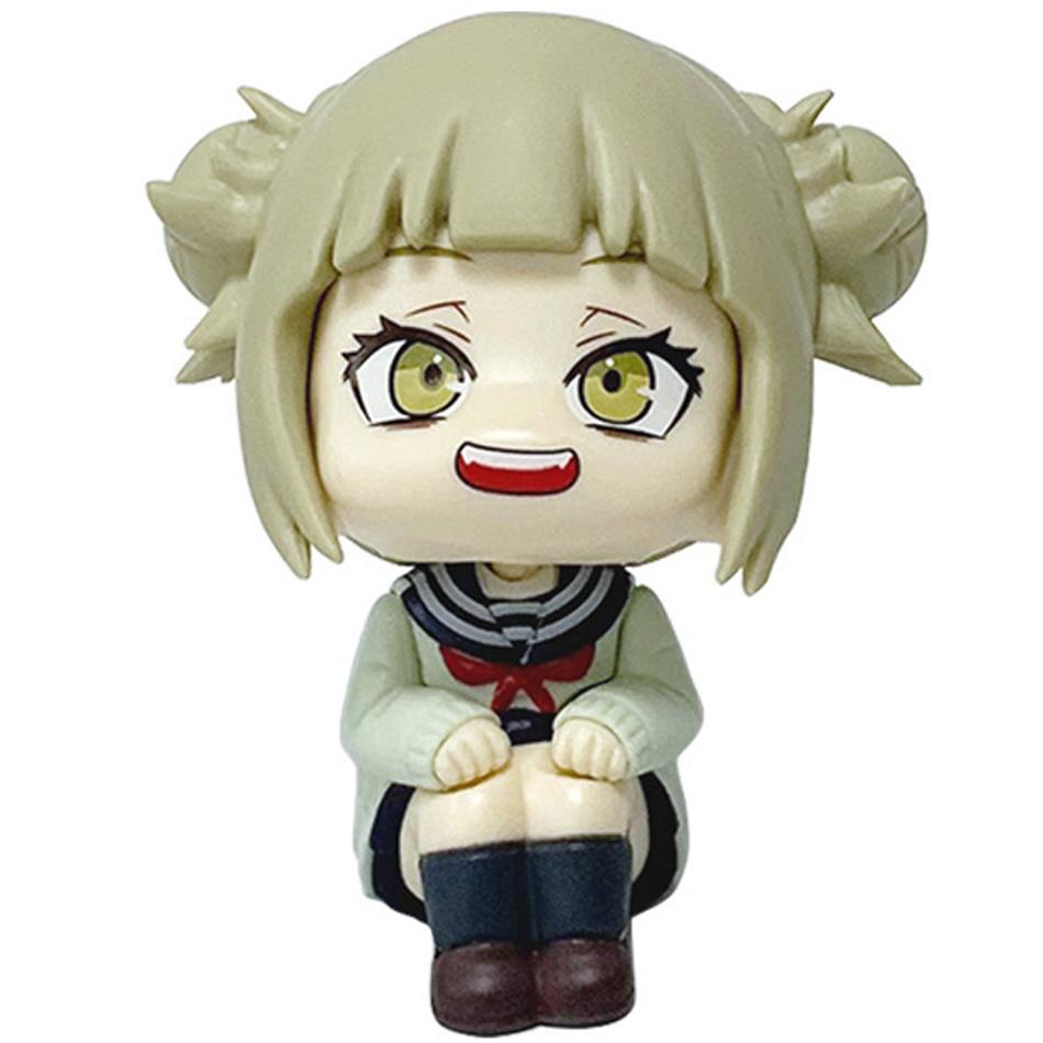 Hot Anime My Hero Academia Midoriya Izuku Bakugou Katsuki Ochaco Uraraka Anime Figure Q Versio Toys For Kids Christmas Toy Gifts