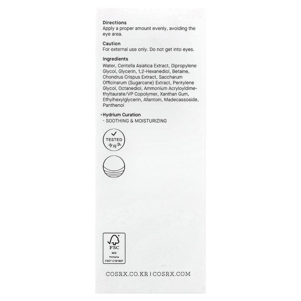 Hydrium Centella Aqua Soothing Ampoule, 40Ml(1.35Fl Oz)