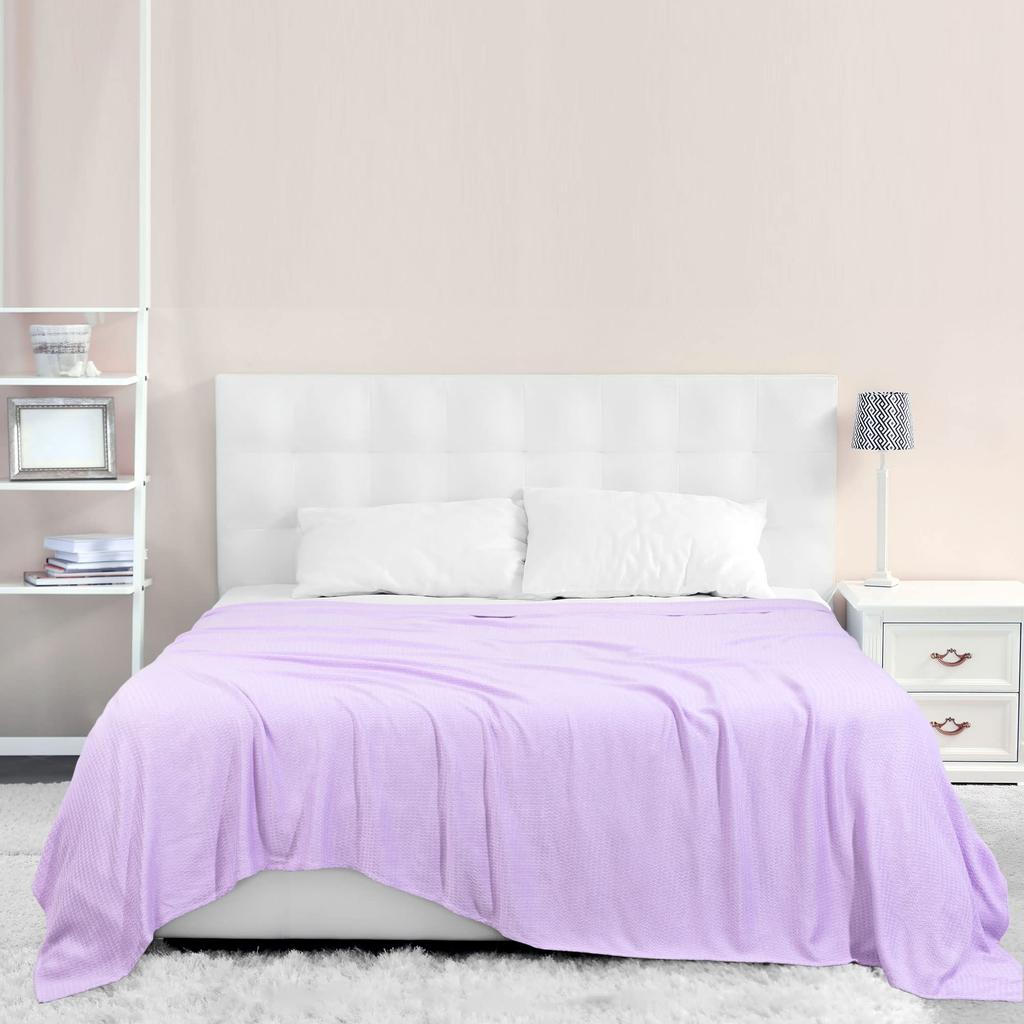 PiccoCasa Cooling Bamboo Fiber Blanket - All Seasons - Cool, Breathable, Soft, Lightweight, Skin-Friendly - For Bed or Sofa - Thin, Cool, Large Size -