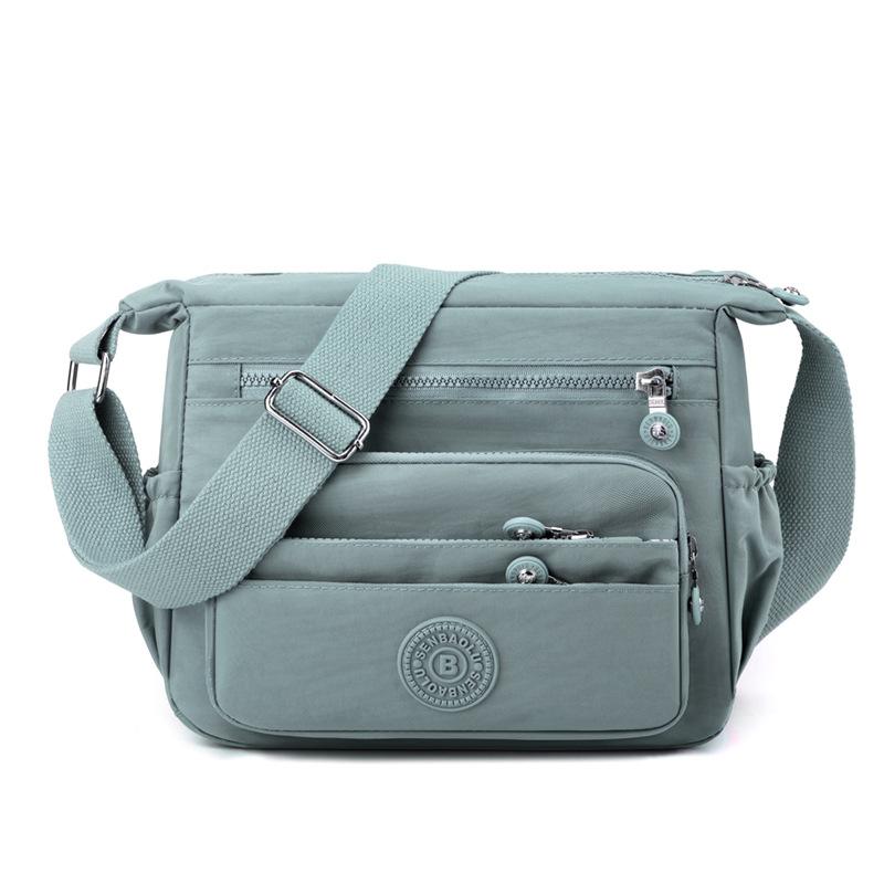 Nylon Cloth Women's Bag Shoulder Messenger Bag Mother Bag Multi-compartment Oxford Cloth Anti-splashing Women's Bag Casual Canvas Bag