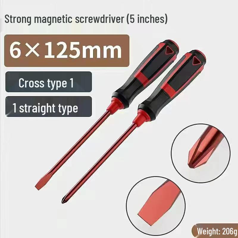 S2 Alloy Steel Phillips Screwdriver Set - Super Hard Industrial Grade Household Tool