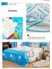 Flannel Cartoon Bed Sheet for Student Dormitory - Single/Double Bed, Free Shipping