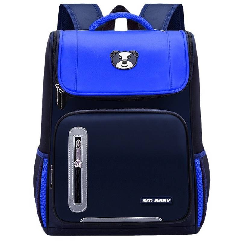 

Backpack Printing Bear Schoolbag Large Capacity Store Books Bags Kids Gifts 37*28*15cm/14.57*11.02*5.91in синий