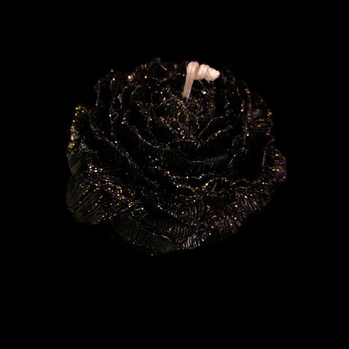 Peony Rose Gilded Low-Temp Drip Wax Candles - Skin-Friendly Adult Training Props