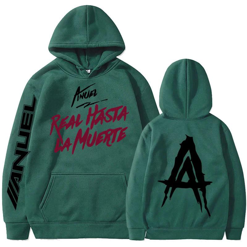 New Anuel AA Printed Hoodies Sweatshirt