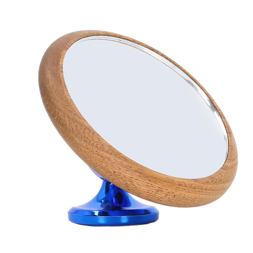 Coffee Rate Observation Reflective Mirror Walnut 360 Degree Rotatable Visual Extraction Coffee Shot Mirror
