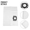 Replacement Dust Bags Pack for 2 863314 0 KFI 357 Robot Vacuum Cleaner Includes 5 for KA 40 WD2 Plus WD3 SE4002 SE4001