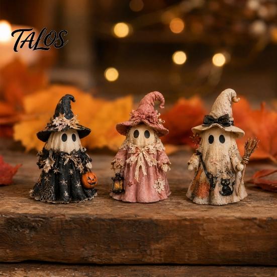 Halloween Gift Calendar Advent Calendar, 24 Days Ghost Countdown with Eye-catching Decor Collectible Figures, Holiday Gifts for Kids Boys Girls