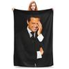 Flannel Throw Blanket El Sol De Mexico Luis Miguel Warm Plush Blankets Soft Bedding for Bed Living Room Home Travel Couch