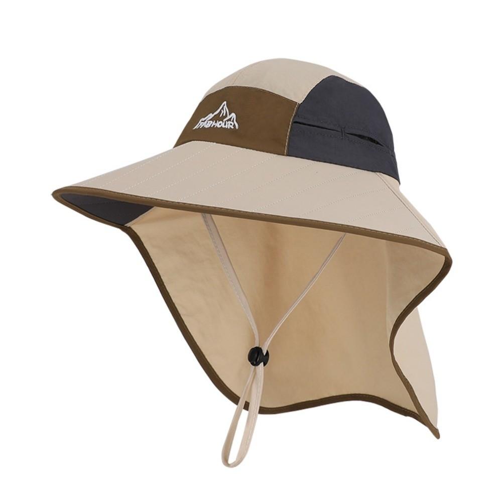 Quick-Drying Fishing Hat Wide Brim Panama Hat Casual Hiking Hat Summer