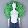 Party Luxury Scarf Feather Cosplay Designer Punk Halloween Masked Ball Carnival Feather Punk Carnival Party Apparel Accessories