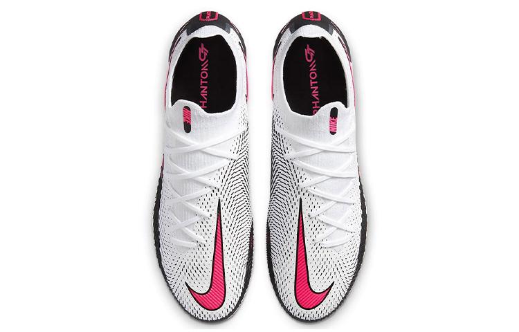 Nike Phantom GT Soccer Shoes Men's Low Top Black/White/Pink ck8438-160