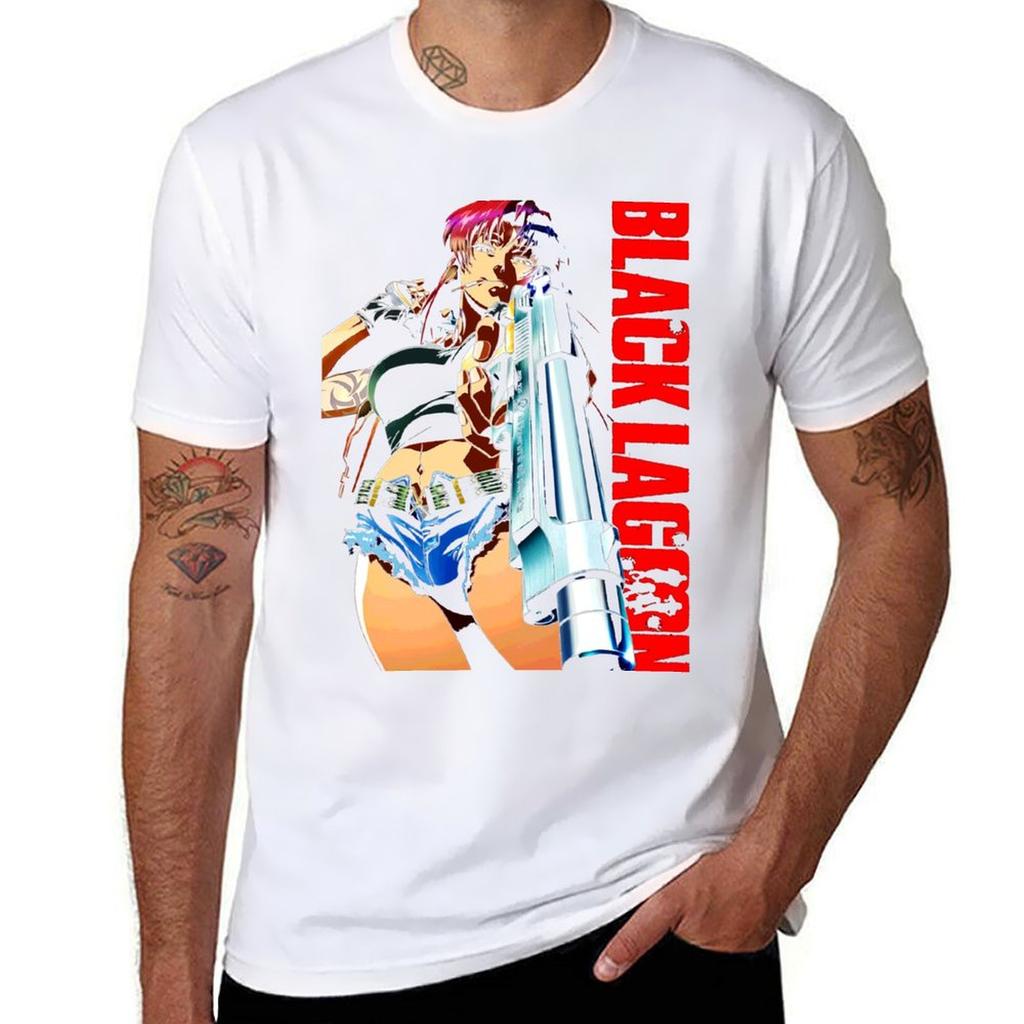 Black Lagoon Tshirt Lightweight Gym Training Tshirt