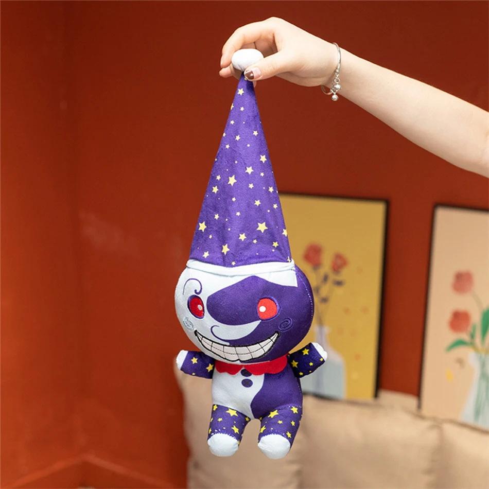 New Sundrop Plush Toys Security Breach Sunrise Sundrop FNAF BOSS Sun Moon Joker Plush Toy Game Dolls Gift