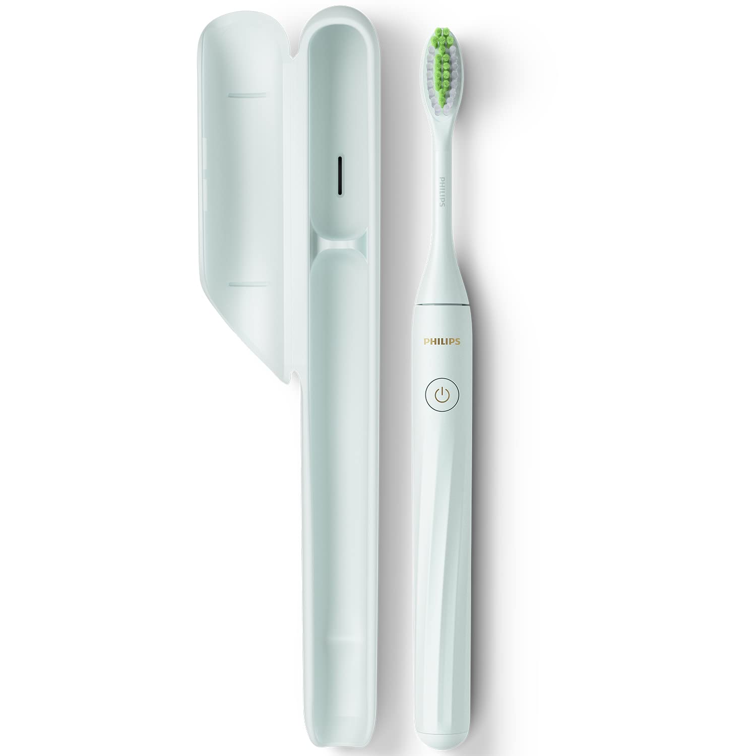 

Philips electric toothbrush Sonicare Philips One compact travel Mint (with case) HY1100/03 м ятний