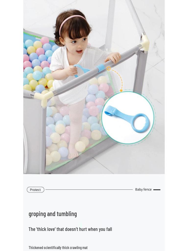 Gard de Joacă pentru Copii Mici de Interior și Balustradă de Siguranță