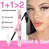 DIY Lashes Extension Kit Eyelashes 200 PCS Clusters Lash Bond and Seal Makeup Tools for Gluing Lashes Gluing Glue Accessories