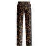 Damen Halloween Print Schlafanzughose, Lockere Casual Schlafhose für Zuhause, Ohne Kordelzug