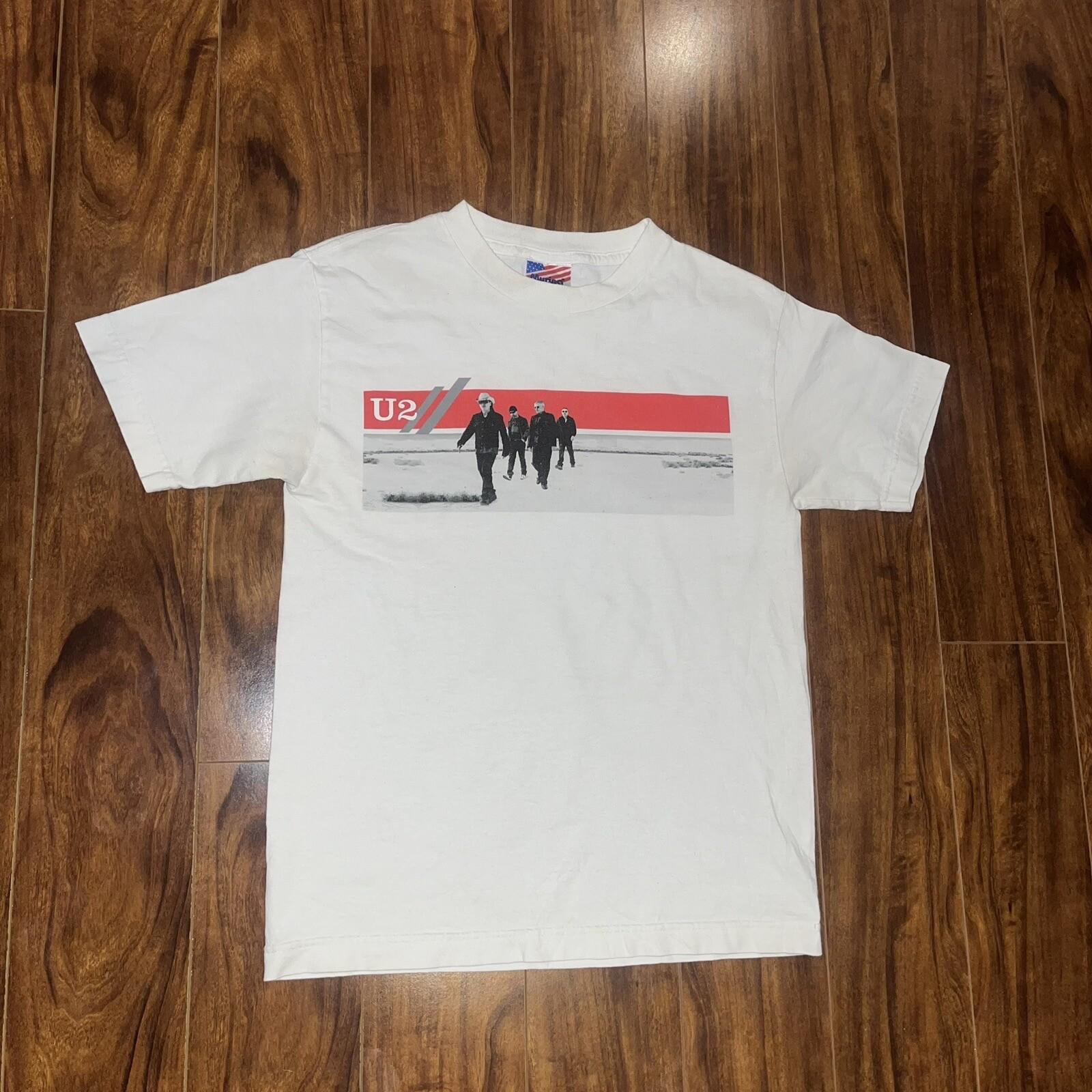 Vintage U2 VERTIGO 2005 Concert tour T-shirt Small White Cowboy XXL