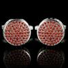 High-end Luxury Zircon Cufflinks Men's Fashion Business Banquet Shirts Buttons French Rhinestone Cuff Links Wedding Accessories