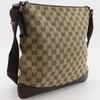 GUCCI Shoulder Bag 145857 Brown GG canvas unisex Used