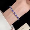 Luxury Vintage Rhinestone Devil's Eye Bangle Banquet Clothes Jewelry  Clothes Accessories